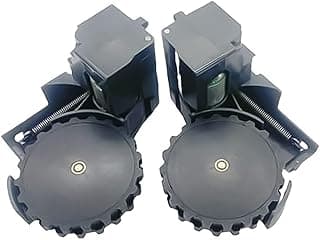 Rodas de substituição para aspirador de pó, conjunto de rodízio lateral, peças de pneu de navegação da vassoura