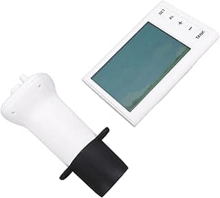 Sensor de Nível de Tanque de Água com Display Digital, Branco