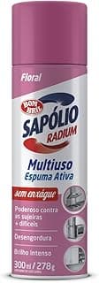 Espuma Ativada Multiuso Floral Sapolio Radium Bombril 300Ml