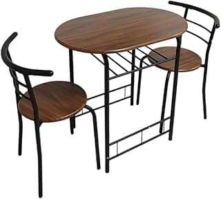 Domni - Conjunto de Mesa e Cadeiras YJ639 Domni