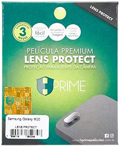 Pelicula Hprime para camera LensProtect para Samsung Galaxy M20