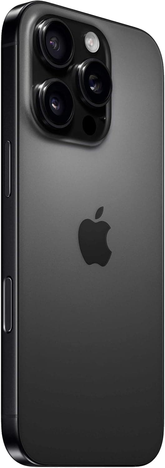 Apple iPhone 16 Pro Max, 512GB, Black Titanium - Unlocked (Renewed)