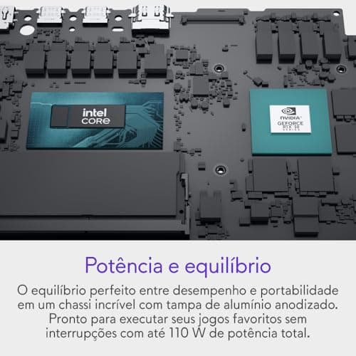 Notebook Dell Alienware 16 Aurora com Intel Core e GeForce RTX 30.