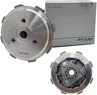 Kit Embreagem Completa Scud Cg Fan Start Titan 160/ Nxr Bros 160