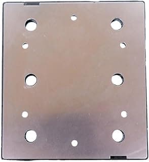 Placa de suporte de almofada de lixa 100 x 110 mm com 6 furos para extração de poeira