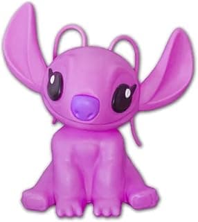 Lâmpada de mesa infantil Stitch Disney rosa