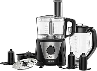 Multiprocessador de Alimentos Black 7 em 1 Oster - 127V com acessórios