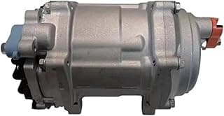 Compressor elétrico do ar condicionado do carro 20CC 12V prata com painel de controle