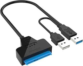 Cabo Adaptador e Conversor USB 3.0 para SATA 2,5 e 3,5