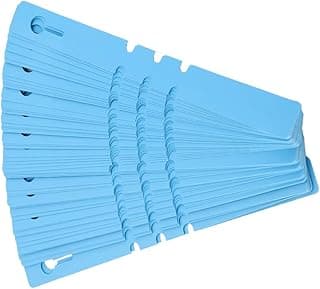 100UNI Etiquetas para Plantas de PVC Tags Suspensas Impermeáveis Viveiro Ideais Identificação e Marcação Bandejas Sementes Vasos Jovens