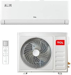 Ar condicionado split TCL branco com controle remoto