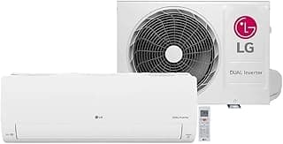 Ar condicionado split LG Dual Inverter AI Voice 9000 BTU/h branco
