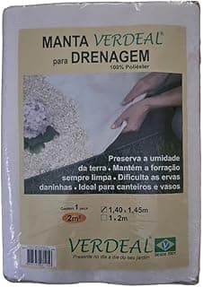 Manta Para Drenagem Geotêxtil Branca 2m²