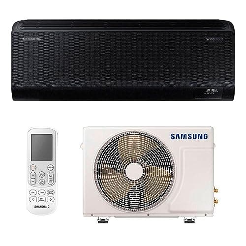 Ar-condicionado Split Inverter 12000 Btus Samsung Windfree Connect Black High Wall Quente e Frio