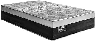 Colchão Casal Black Confort Ortopédico Eps D28 Selado 138x188x31 Gazin