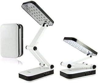 Luminária De Mesa Articulável Abajur 24 Leds Recarregável