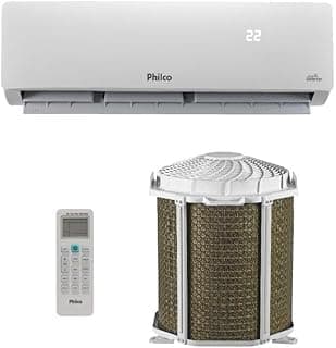 Ar-condicionado Philco Split 12000 BTUs, branco, com filtro e controle remoto