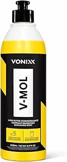 Detergente automotivo V-Mol Vonixx 500ml em frasco amarelo e preto