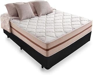 Cama Box Viúva com Colchão de Molas Ensacadas Anjos Classic