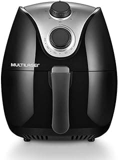 Fritadeira Elétrica Air Fryer Multilaser CE022 Gourmet 4L Preto e Cinza 220V