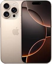 Apple iPhone (Renewed Premium) 16 Pro Max, US Version, 512GB, Desert Titanium - Unlocked