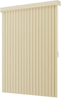 Persiana Vertical Pvc Bando Larg 1,10X1,10 Alt Bege
