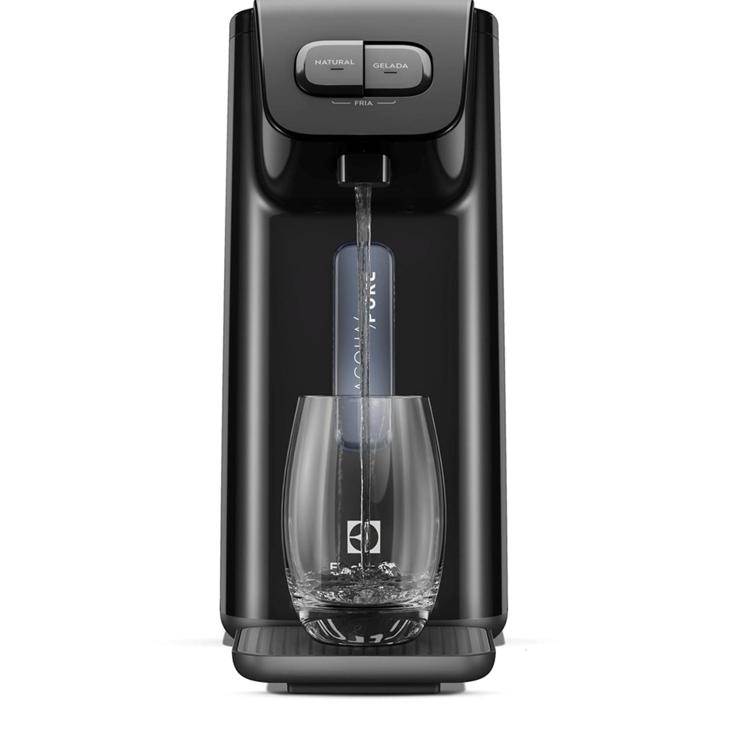 Purificador de Água Electrolux Efficient PE15P Eletrônico 3 Níveis Gela Até 220ml Preto Bivolt