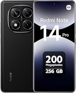 Smartphone Xiaomi Redmi Note 14 Pro 4G Tela AMOLED 6.67" 120Hz 8GB RAM 256GB Preto