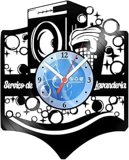 Relógio De Parede Disco Vinil Diversos - Lavanderia - VDI-292