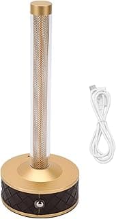 Garosa Luminária de Mesa LED Recarregável Com Controle por Toque, Portátil e Com Bateria de 1200mAh, Ideal para Quarto, Escritório e camping.