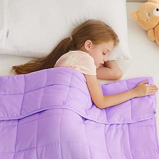 Cobertor de microfibra com contas de vidro lilás para cama