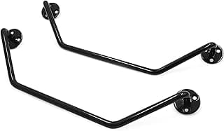 Peças de metal preto para alto-falante automotivo 28 cm
