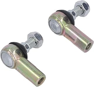2 Peças Conjunto de Pivô Terminal Bieleta Alta Resistência Substituição em Liga Aço Premium para Karting Motocross