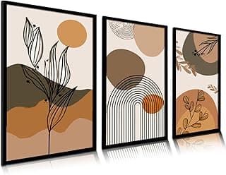 Quadros decorativos minimalistas orgânicos florais modernos formas escritório sala quarto