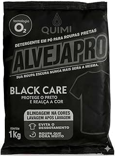 Detergente em Pó Black Care Para Roupas Pretas e Escuras, Protege e Realça o Preto 1kg