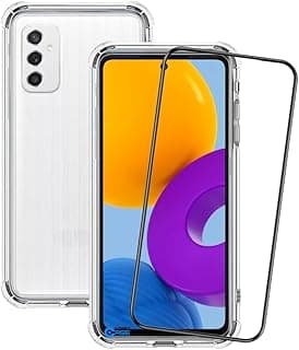 Kit Capinha Capa Antiqueda para Samsung Galaxy M52 5G + Película de Vidro 3D