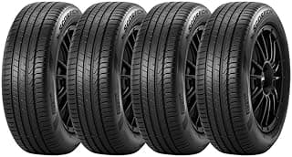 Quatro pneus Pirelli Scorpion 205/60R16 aro 16 em fundo branco