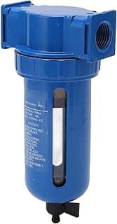 Filtro de ar comprimido azul com 1/2 NPT para compressor de ar