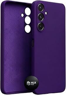 Capa Capinha Para Samsung Galaxy M52 Case Silicone Líquido Aveludada Premium Slim (ROXO)