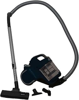 Aspirador de pó BLACK+DECKER modelo A7, 1400W, 60Hz, 110V, com reservatório lavável de 2L e três bocais.
