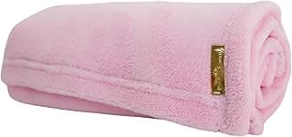 Manta Cobertor de pelo Luppet 80x60 para Cachorro ou Gatos Peach, Rosa