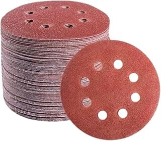 KIT 50 DISCO LIXA 125MM PLUMA LIXADEIRA ROTO ORBITAL G150