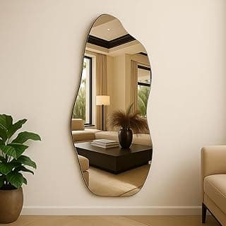 Espelho Lopazzi Orgânico Magnus 90x40cm polido com design moderno para sala