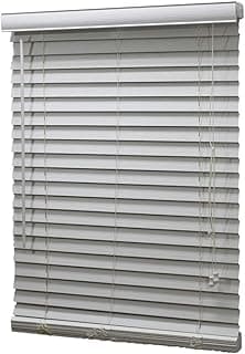 Persiana Horizontal Pvc Forest Branca (Largura 60 X 160 cm Altura) 50mm – Grossa Tipo Madeira