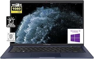 ASUS Notebook ExpertBook B1 35.6 cm FHD, processador Intel Core i5-1135G7, 16GB RAM 512GB PCIe SSD, Wi-Fi 6, Bluetooth 5, teclado retroiluminado, leitor de impressão digital, Windows 10 Pro, durável