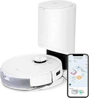ECOVACS Combo robô aspirador e esfregão DEEBOT T9+ com estação de esvaziamento automático