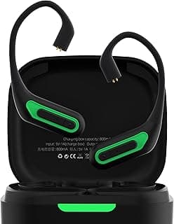 Fones de ouvido KZ AZ10 Bluetooth 5.2 com caixa de carregamento aberta