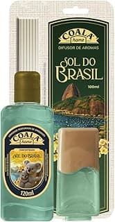 Kit Coala Sol do Brasil – Limpador Perfumado Concentrado 120ml + Difusor de Aromas 100ml | Limpeza e Perfumação Contínua para Ambientes