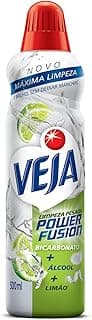 Veja Limpeza Pesada Power Fusion Limão Limpador de Pisos 500mL