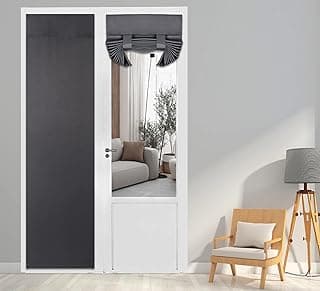 Cortina de porta francesa blackout cinza escuro para porta deslizante